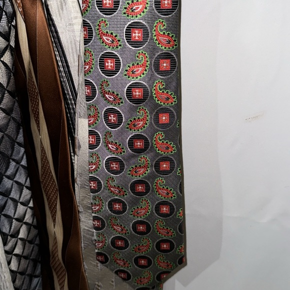 NWT Verse 9 Paisley Tie w matching pocket square - Picture 6 of 10